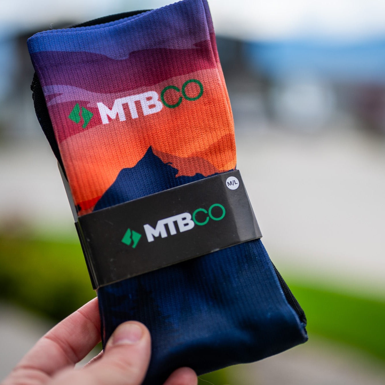 MTBCO Socks Sunset Edition